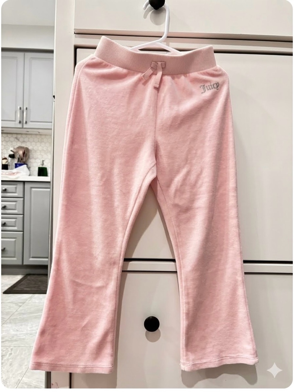 Juicy Couture Light Pink Velour Lounge Pants